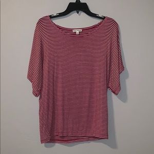 Red & white striped shirt